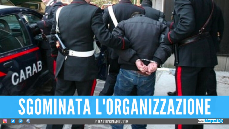 Blitz antidroga ad Ercolano, spacciavano anche dal carcere: 11 arresti