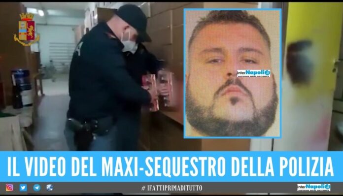 Blitz nella roccaforte del clan di Lauro, contrabbandiere beccato con 3 tonnellate di sigarette