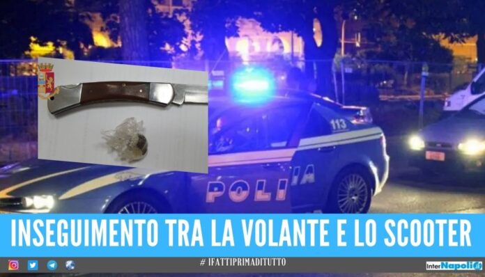 Bloccato dopo l'inseguimento a Mergellina, il 22enne di Giugliano girava armato