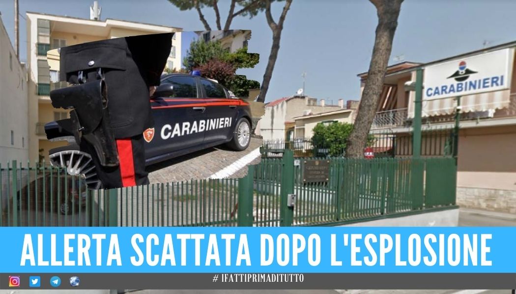 Bomba davanti alla caserma dei carabinieri a Sant'Antimo, 2 giovanissimi nei guai