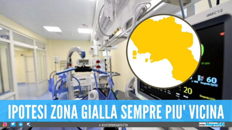 Oltre 6mila contagi in 24 ore, la Campania si avvicina alla zona gialla: il bollettino