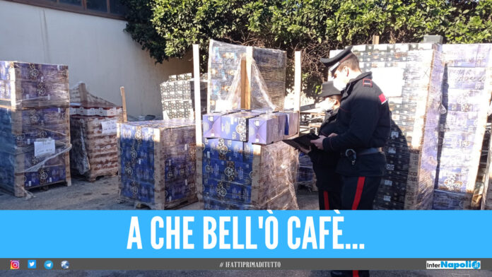 Caffè amaro per un imprenditore napoletano, trovato con migliaia di cialde rubate