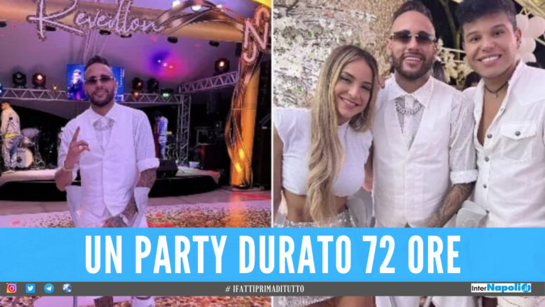 Il capodanno folle di Neymar, tre giorni di festa in una discoteca sotto terra