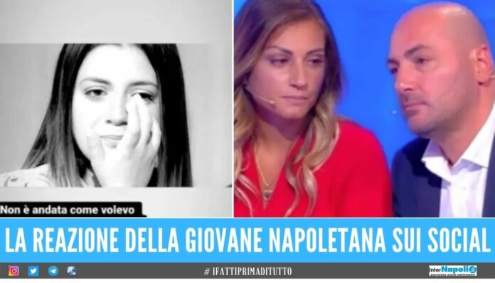 Carmen delusa dopo la puntata di 'C'è posta per te' Non è andata come volevo