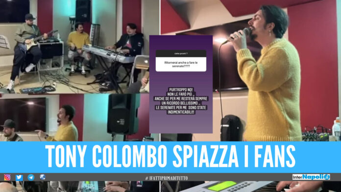 Tony Colombo a sorpresa su Instagram, la risposta che spiazza i fans: 