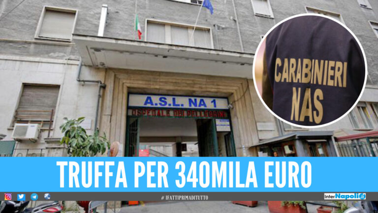 Stipendi gonfiati, indagati 8 dipendenti dell’Asl Napoli 1: truffa da oltre 300mila euro