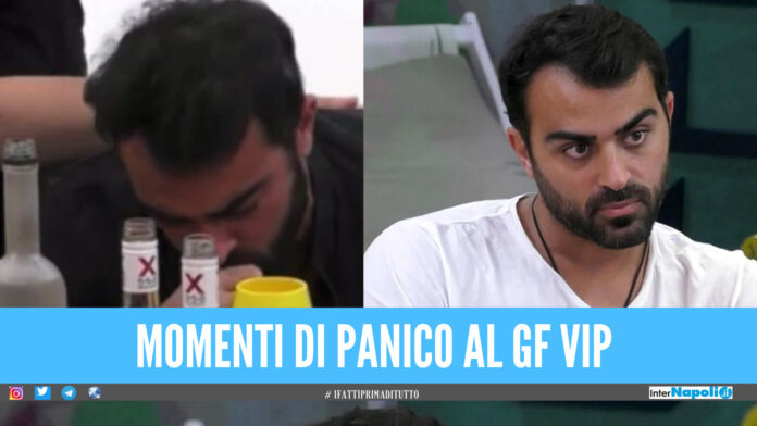 Paura al GF Vip, Gianmaria rischia di soffocare e collassa: panico tra i concorrenti