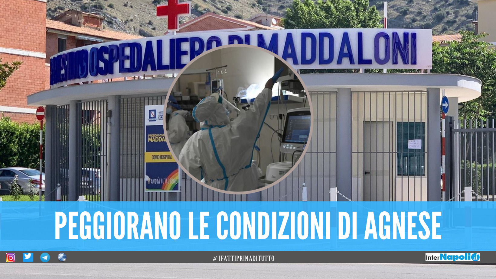 Il Casertano prega per Agnese, la 52enne intubata dopo la 'falsa' morte per Covid