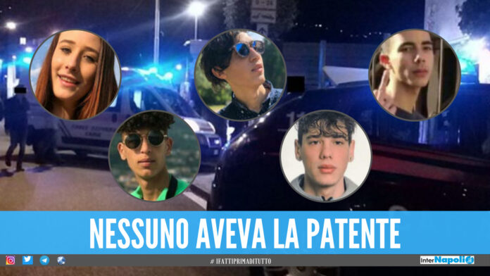 L'auto prestato da un amico, poi lo schianto contro il pullman: chi sono i 5 ragazzi morti sabato sera