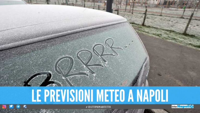 Meteo a Napoli, il freddo aumenterà ancora: le previsioni per i prossimi giorni