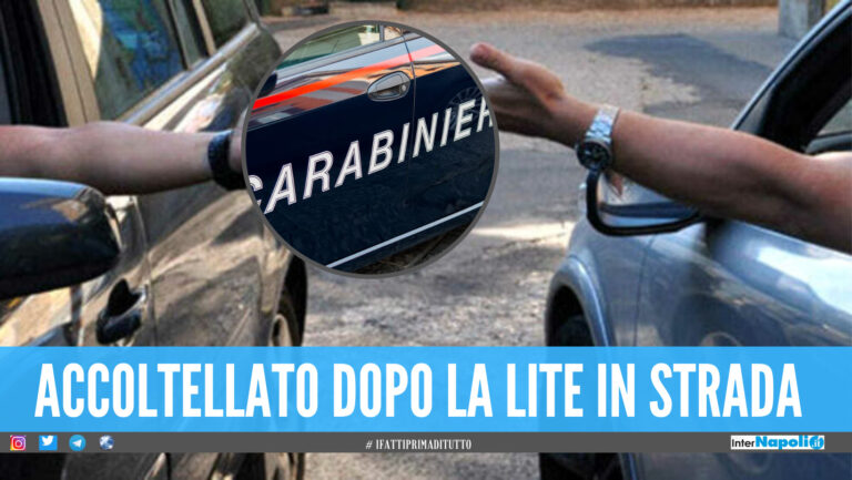 Lite in strada finisce nel sangue a Casoria, 32enne accoltellato all'addome