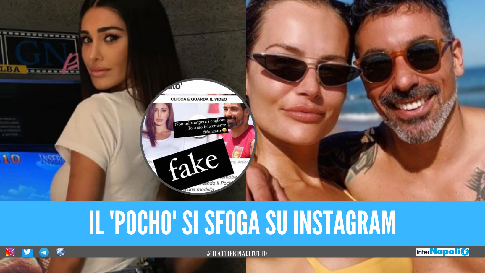Lavezzi e Belen fidanzati, il 'Pocho' si sfoga su Instagram: "Non rompete i cogl***i"