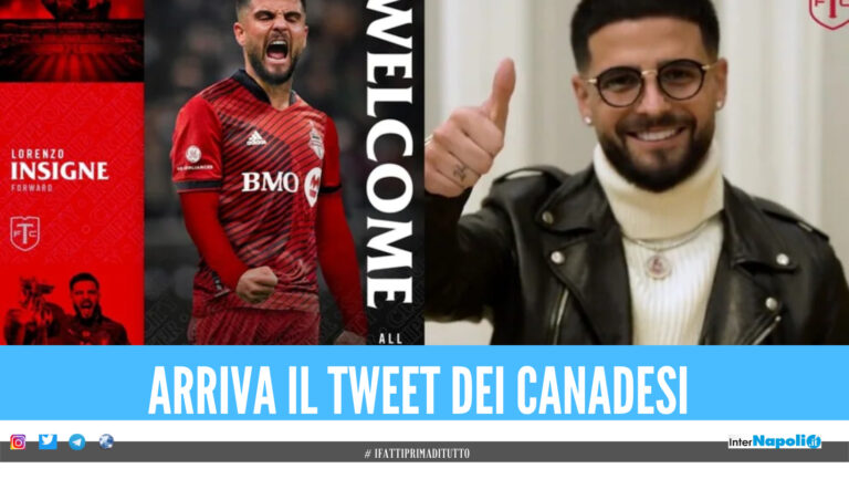 Insigne-Toronto, ora è ufficiale:«Benvenuto Lorenzo»