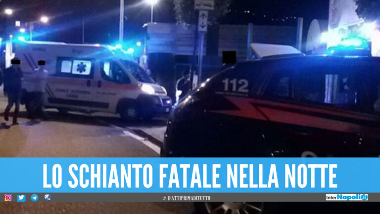 Tragico incidente ad Aversa, 17enne si schianta contro auto sulla Variante e muore