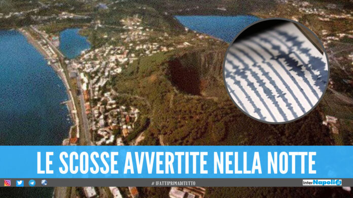 Terremoto nei Campi Flegrei nella notte, le scosse avvertite dalla popolazione