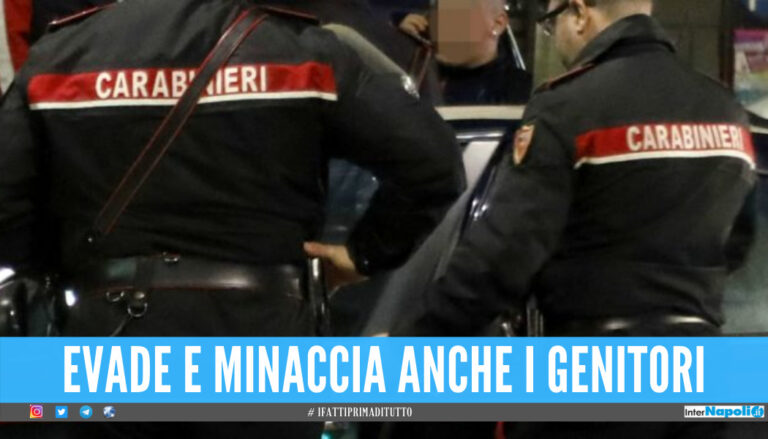 Evade dai domiciliari ed estorce soldi ai genitori per la droga, 47enne arrestata a Qualiano