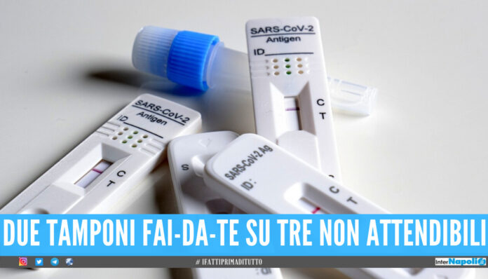 Tamponi fai-da-te attendibili? Due risultati su tre sono sbagliati