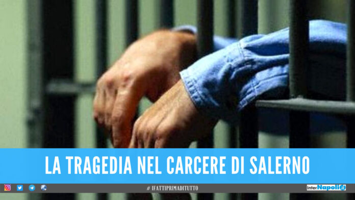 Dramma nel carcere di Salerno, detenuto trovato morto nella sua cella
