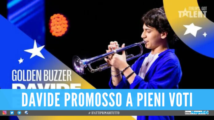Da Melito ad Italia's got Talent, il 14enne Davide conquista Mara Maionchi con il suo talento