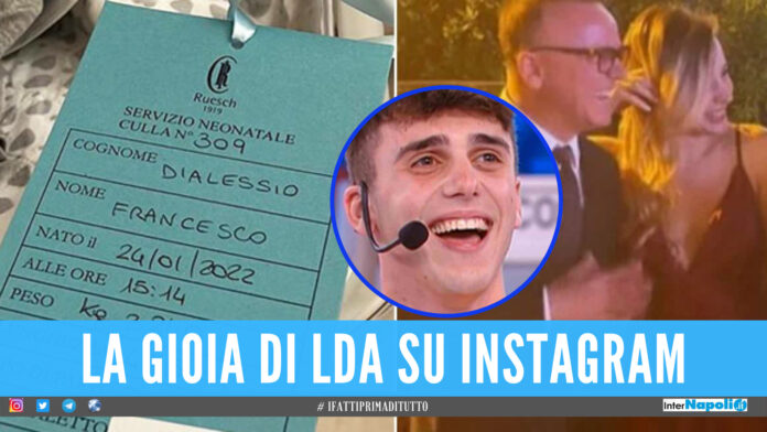 Gigi D'Alessio ancora papà, la gioia di LDA ad Amici: 