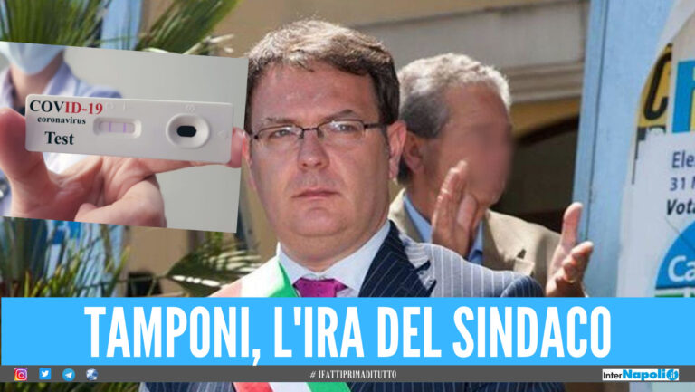 Ritardi per esecuzione e risultati dei tamponi molecolari, il sindaco di Cesa: “Intervenire subito, i cittadini non possono restare in isolamento”
