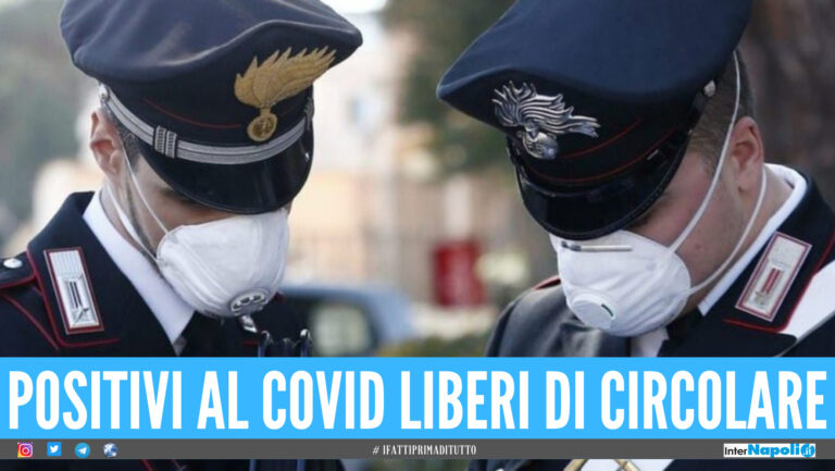 A lavoro ed in strada a passeggiare nonostante fossero positivo al Covid, in due nei guai a Napoli e Pozzuoli