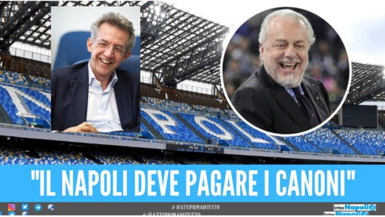 “Il Napoli deve pagare il canone per lo stadio Maradona”, il sindaco Manfredi risponde a De Laurentiis