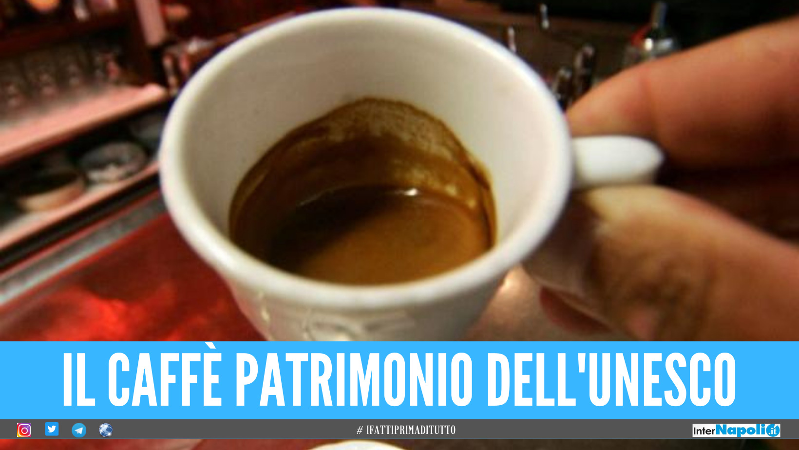 "Caffè espresso Patrimonio Unesco", la candidatura di uno dei simboli di Napoli fa esultare la città