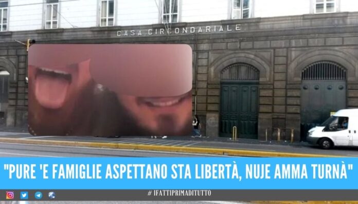 Detenuti di Poggioreale girano video 'neomelodico' e lo pubblicano su TikTok