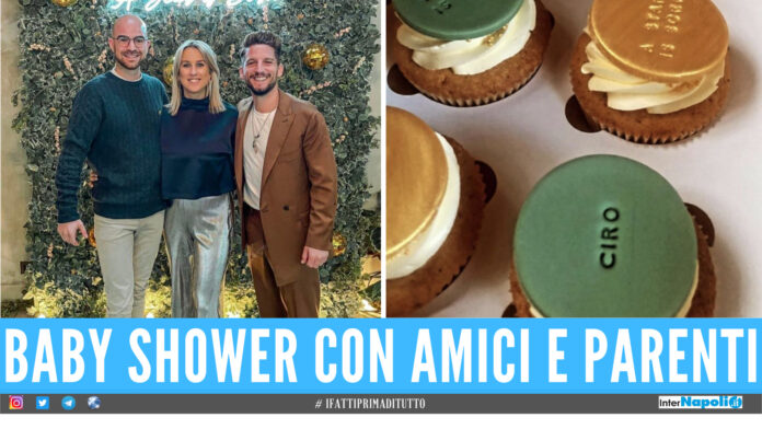 Dries Mertens e Kat Kerkhofs baby shower