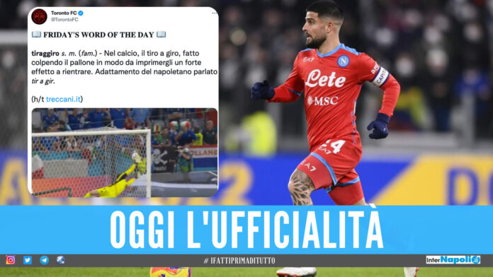 Il Toronto annuncia Insigne su Twitter