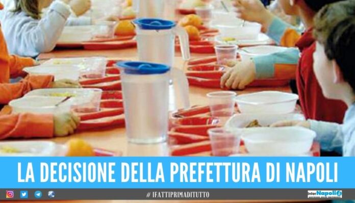 Mensa scolastica a Afragola, Arzano e Casoria interdittiva antimafia per la ditta