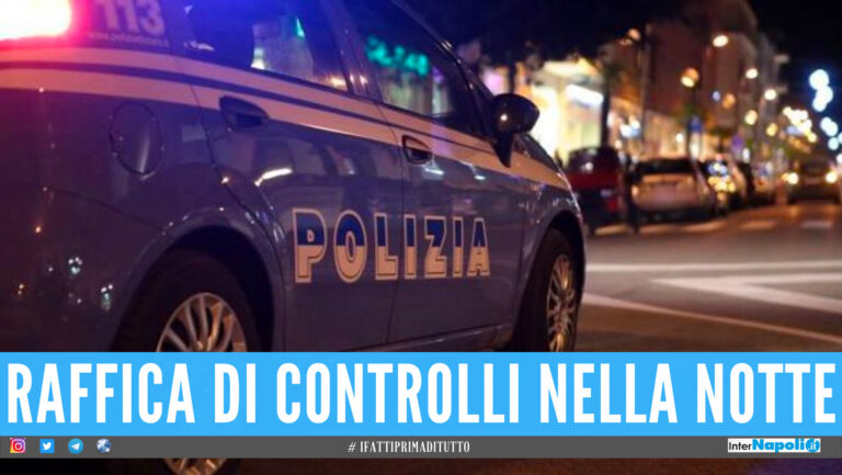Blitz nei quartieri della movida a Napoli, controllate oltre 300 persone e 35 attività