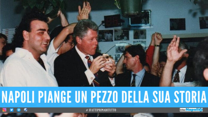 Nicola Di Matteo e Bill Clinton, in uno scatto diventato storia