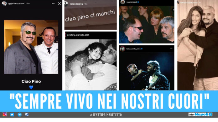 Pino Daniele, il ricordo di familiari e musicisti