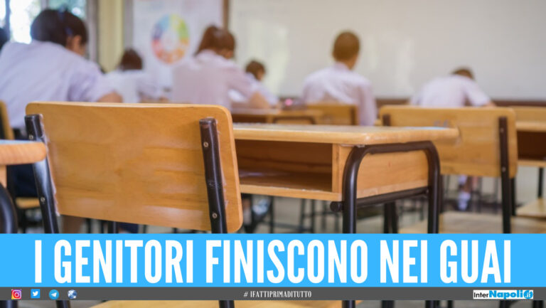 Ragazzini assenti da scuola in provincia di Napoli, i carabinieri denunciano i genitori