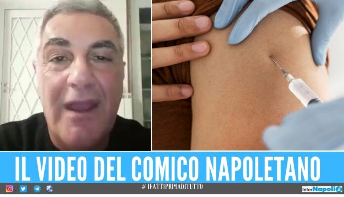 Simone Schettino strappa un sorriso dopo la terza dose Che Dio ce la mandi buona