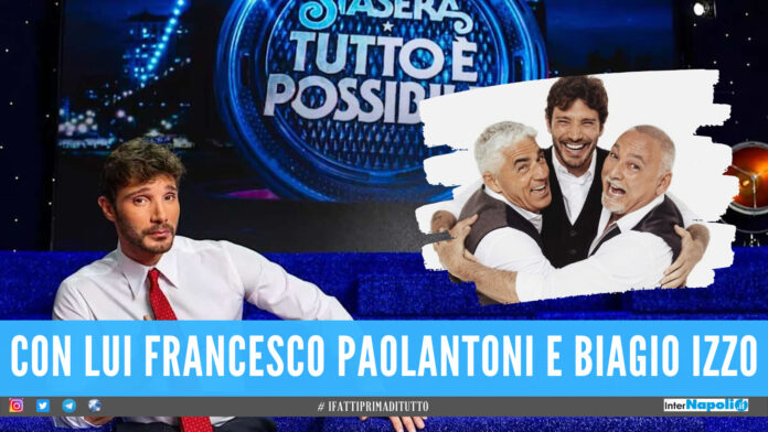 Stefano De Martino, Francesco Paolantoni e Biagio Izzo