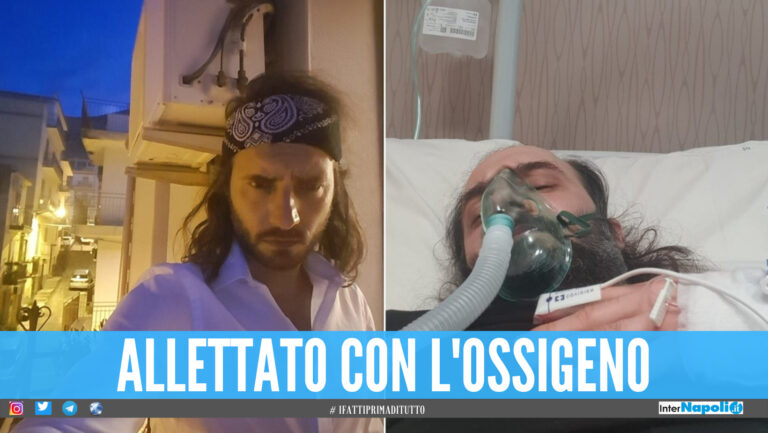 Ugo Fuoco, il no vax napoletano che festeggiò la morte di Sassoli ricoverato in ospedale