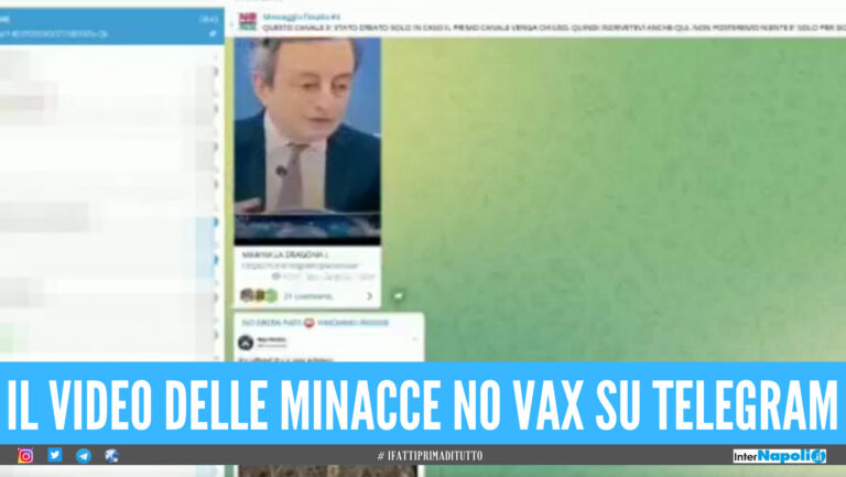 Minacce No Vax ai Capi di Stato su Telegram, ad amministrare il gruppo era un napoletano