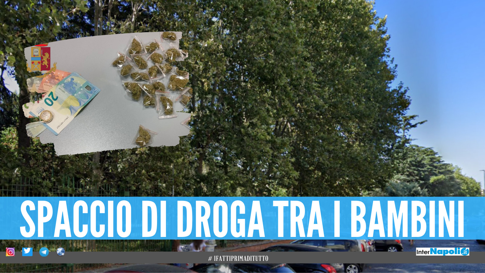 Spaccio Di Droga Davanti Ai Bambini Nel Parco, Blitz A San Pietro A ...