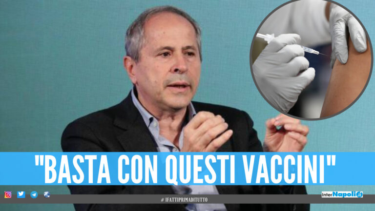 “Basta vaccini ogni 4 mesi, ne serve uno efficace per lungo tempo”, il virologo Crisanti contro le dosi booster