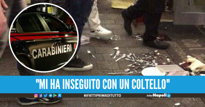Aggressione ristorante neomelodico