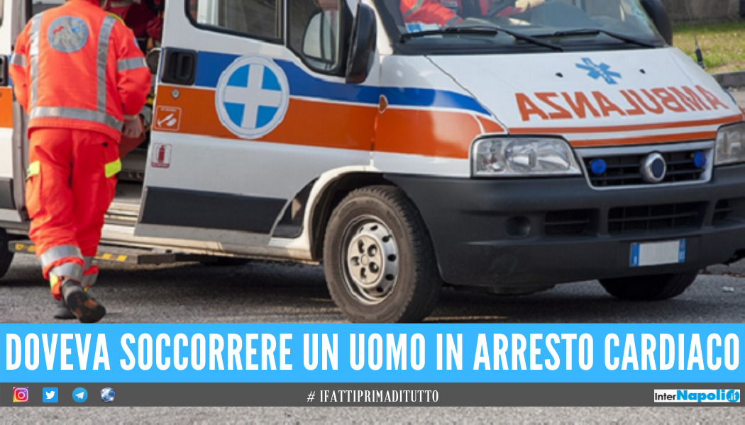 Ambulanza Napoli aggressione