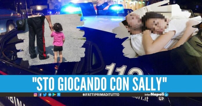 Bimba esce da casa per giocare con il cane, notte di paura in Campania