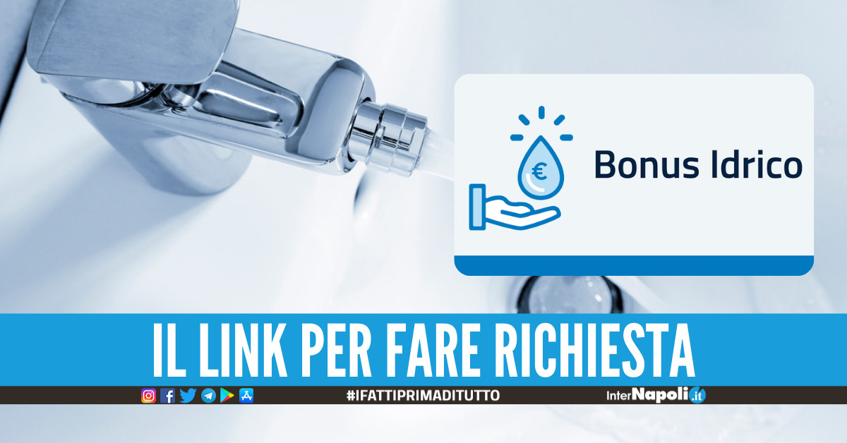 Al via le domande per il bonus idrico, i requisiti per ottenere i 1000 euro