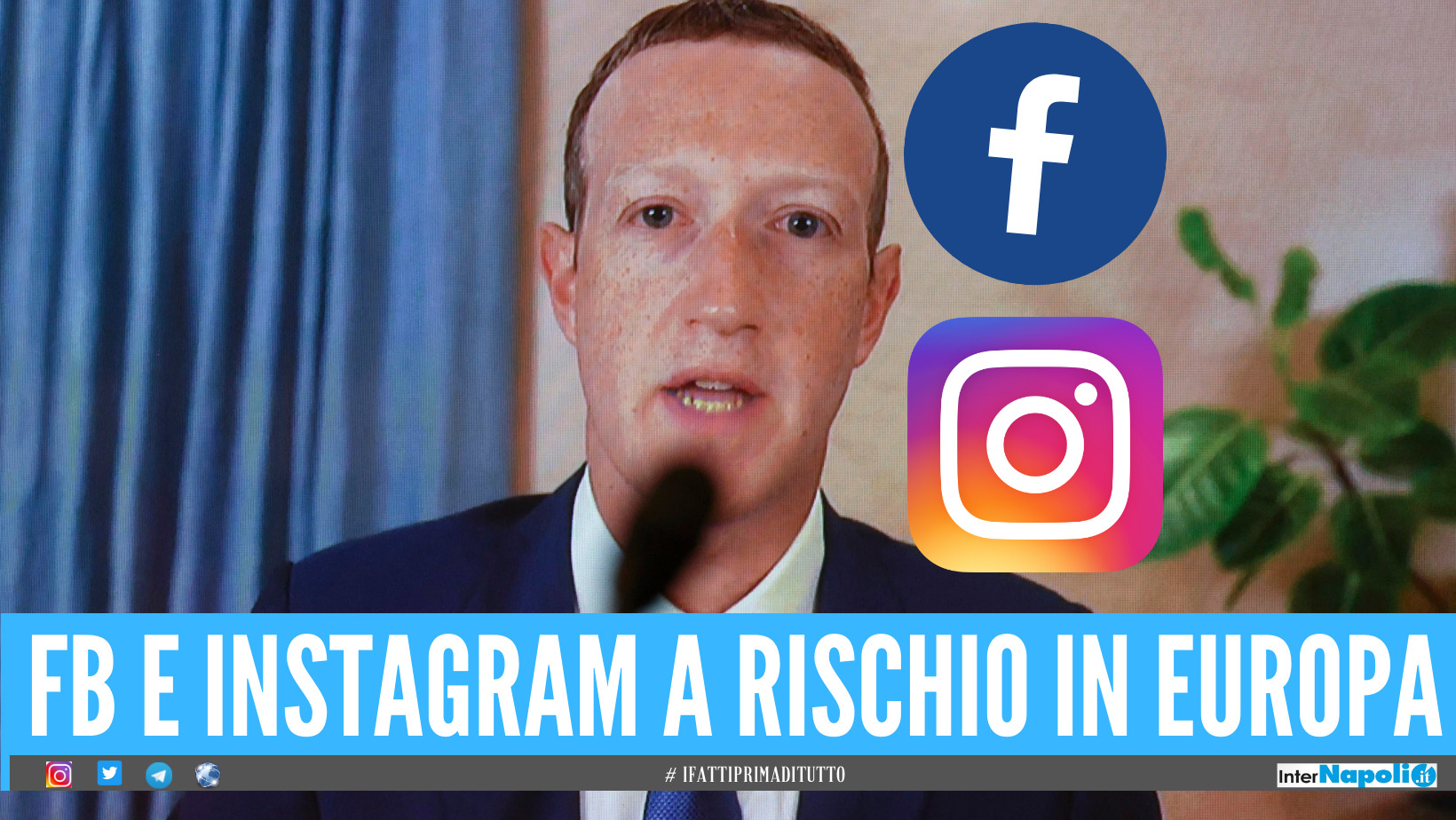 Chiusura di Fb e Instagram in Europa Zuckerberg chiarisce Stiamo monitorando