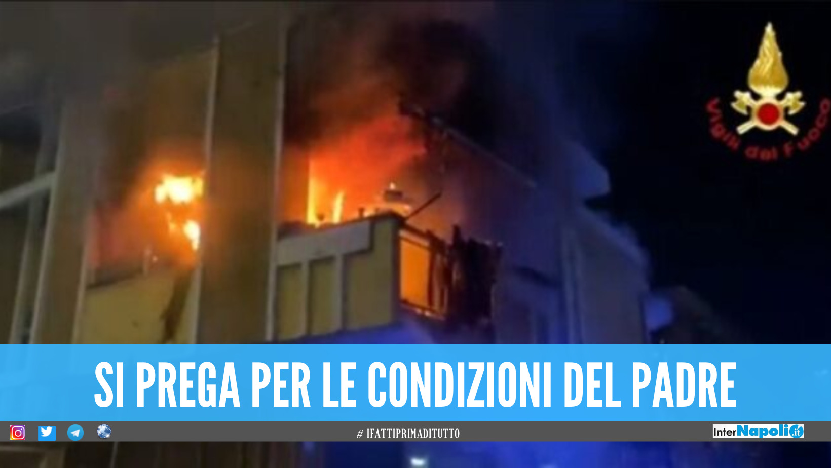Incendio nell'abitazione a Casavatore, morto il 43enne intrappolato tra le fiamme