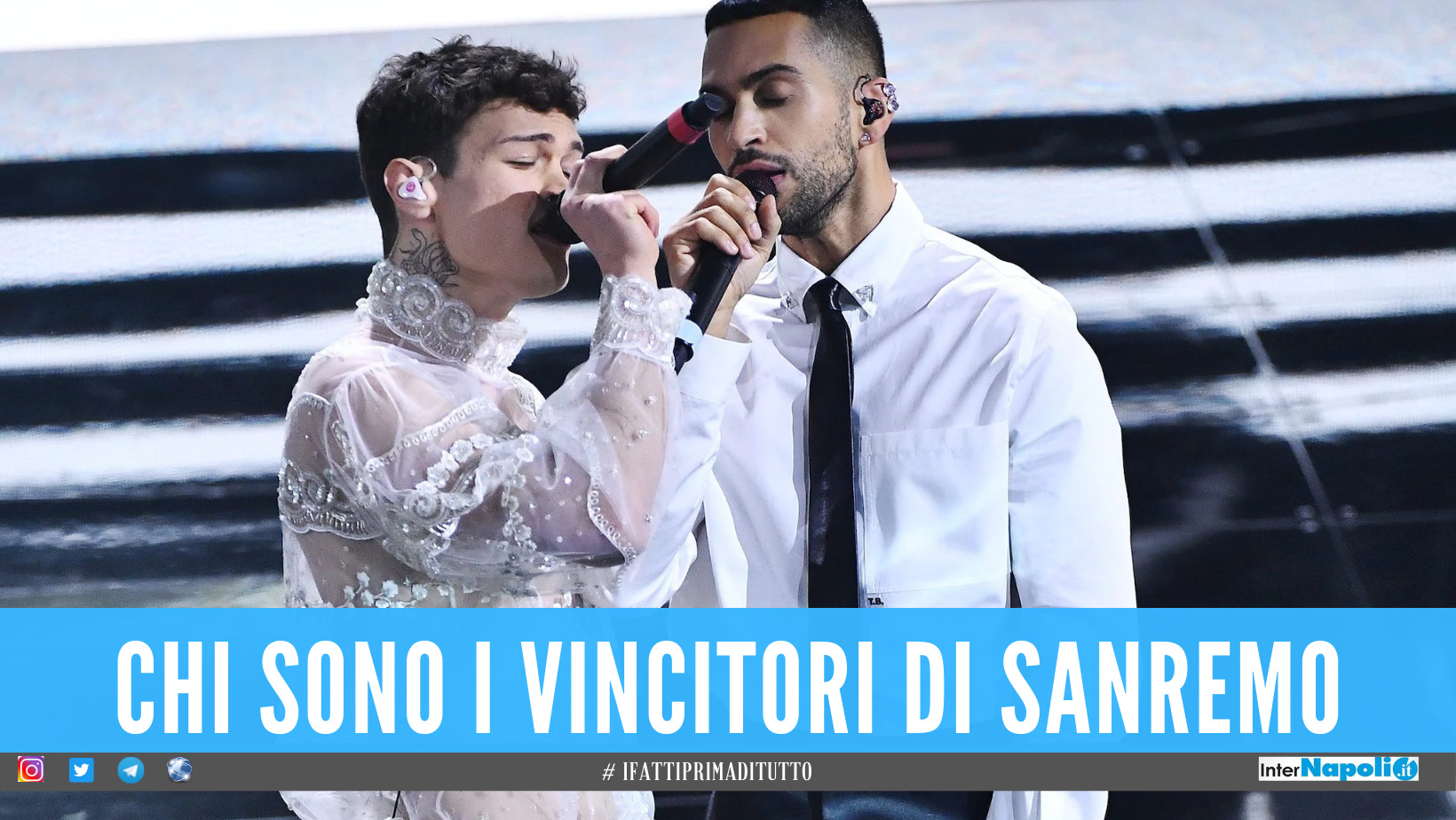 Mahmood e Blanco trionfano a Sanremo, chi sono i due cantanti che hanno conquistato l'Italia