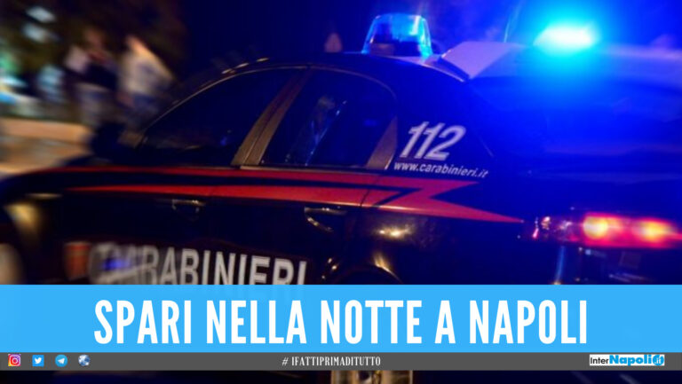 Notte di terrore a Napoli, spari contro un'auto durante la stesa